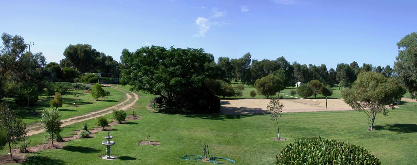 Panorama from house roof